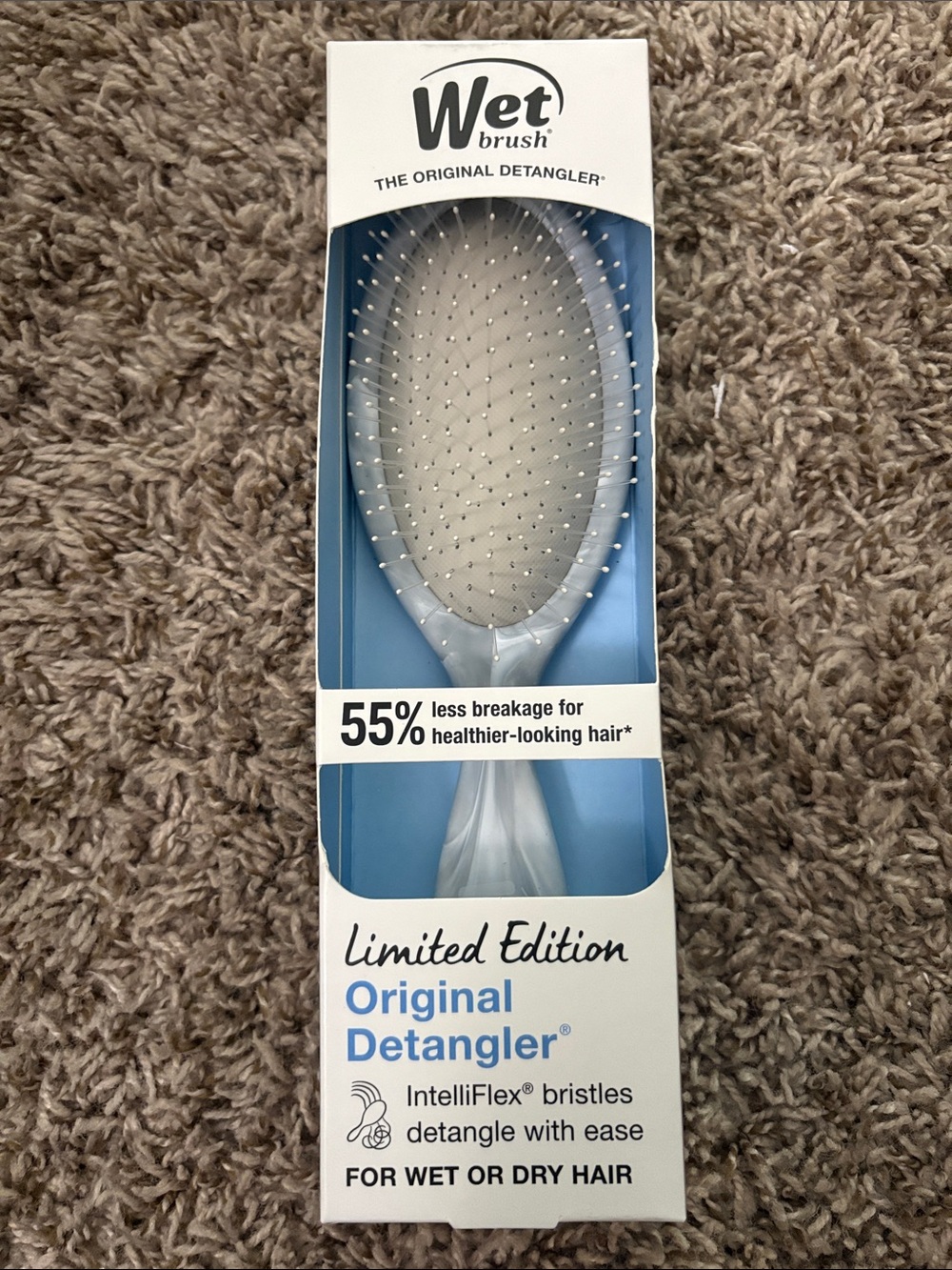 Wet Brush Original Detangler Hair Brush — Light Blue